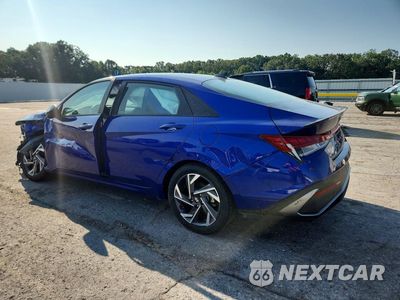 Drugie zdjęcie samochodu z przodu: 2025 HYUNDAI ELANTRA HYBRID SEL SPORT VIN:KMHLM4DJ0SU127057 - miniatura