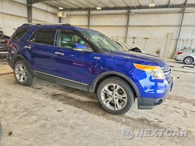 Czwarte zdjęcie samochodu z boku: 2014 FORD EXPLORER LIMITED VIN:1FM5K8F86EGC13623 - miniatura