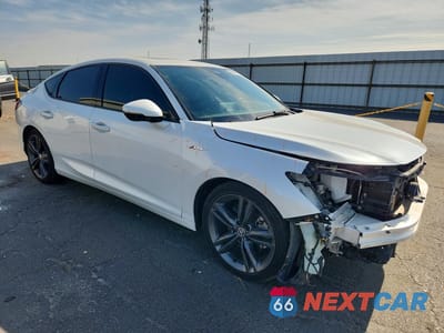 Czwarte zdjęcie samochodu z boku: 2023 ACURA INTEGRA A-SPEC TECH VIN:19UDE4H69PA018943 - miniatura