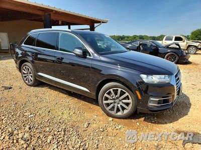 Czwarte zdjęcie samochodu z boku: 2019 AUDI Q7 PREMIUM PLUS VIN:WA1LAAF75KD019590 - miniatura