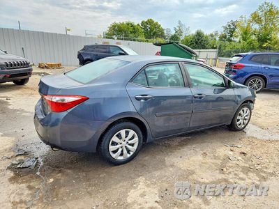 Trzecie zdjęcie samochodu z tyłu: 2015 TOYOTA COROLLA LE VIN:2T1BURHE0FC239757 - miniatura