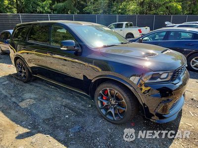 Czwarte zdjęcie samochodu z boku: 2021 DODGE DURANGO SRT HELLCAT VIN:1C4SDJH91MC757032 - miniatura