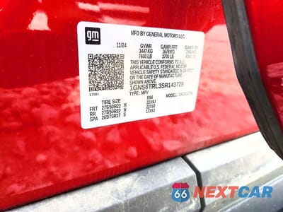 Zdjęcie 14 z 14 samochodu: 2025 CHEVROLET TAHOE K1500 HIGH COUNTRY VIN:1GNS6TRL3SR143729 - miniatura