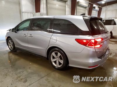 Drugie zdjęcie samochodu z przodu: 2018 HONDA ODYSSEY EX VIN:5FNRL6H55JB036321 - miniatura