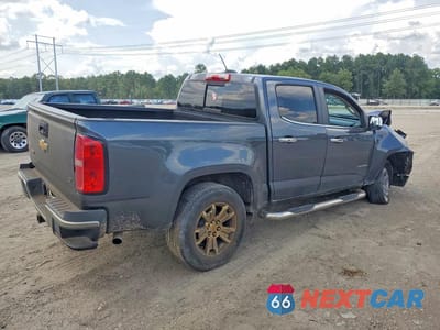 Trzecie zdjęcie samochodu z tyłu: 2016 CHEVROLET COLORADO LT VIN:1GCGSCE3XG1231490 - miniatura