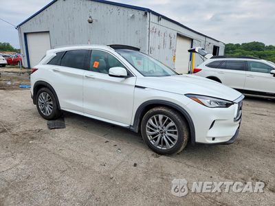 Czwarte zdjęcie samochodu z boku: 2023 INFINITI QX50 LUXE VIN:3PCAJ5BB6PF123424 - miniatura