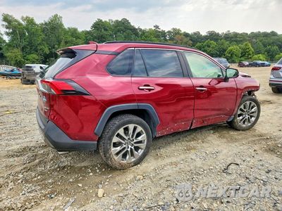 Trzecie zdjęcie samochodu z tyłu: 2019 TOYOTA RAV4 LIMITED VIN:JTMN1RFV8KD007381 - miniatura