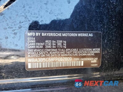 Zdjęcie 12 z 12 samochodu: 2015 BMW 328 XI SULEV VIN:WBA3B5C58FP652809 - miniatura