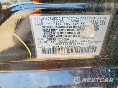 Zdjęcie 12 z 12 samochodu: 2025 NISSAN SENTRA S VIN:3N1AB8BV6SY385534 - miniatura