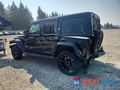 Drugie zdjęcie samochodu z przodu: 2023 JEEP WRANGLER SAHARA 4XE VIN:1C4JJXP64PW566464 - miniatura