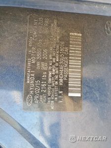 Zdjęcie 12 z 12 samochodu: 2016 HYUNDAI ELANTRA SE VIN:KMHDH4AE3GU518016 - miniatura