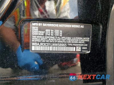 Zdjęcie 12 z 12 samochodu: 2020 BMW 530 I VIN:WBAJR3C01LWW58965 - miniatura