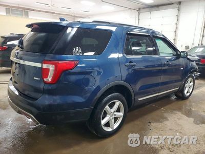 Trzecie zdjęcie samochodu z tyłu: 2016 FORD EXPLORER XLT VIN:1FM5K8D86GGA20779 - miniatura