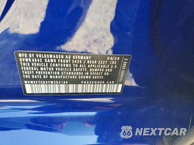 Zdjęcie 12 z 12 samochodu: 2026 VOLKSWAGEN GOLF R VIN:WVWEF7CD3TW252189 - miniatura