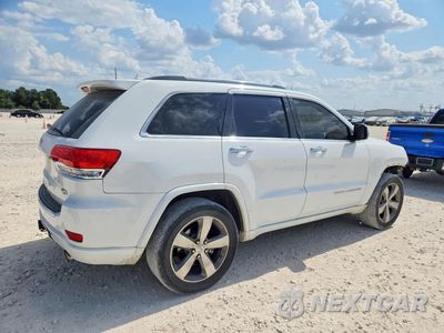 Trzecie zdjęcie samochodu z tyłu: 2014 JEEP GRAND CHEROKEE OVERLAND VIN:1C4RJFCT7EC355444 - miniatura