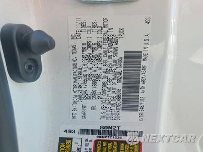 Zdjęcie 12 z 12 samochodu: 2012 TOYOTA TACOMA BASE VIN:5TFPX4EN6CX008976 - miniatura