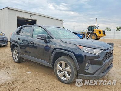 Czwarte zdjęcie samochodu z boku: 2021 TOYOTA RAV4 HYBRID XLE PREMIUM VIN:4T3B6RFV2MU049300 - miniatura