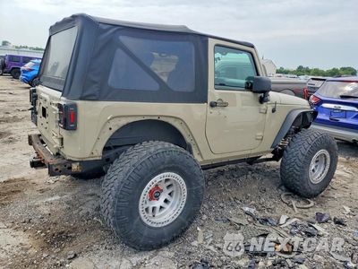 Trzecie zdjęcie samochodu z tyłu: 2017 JEEP WRANGLER SPORT VIN:1C4AJWAG1HL680498 - miniatura