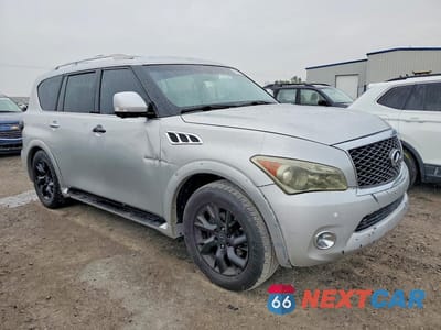 Czwarte zdjęcie samochodu z boku: 2011 INFINITI QX56 BASE VIN:JN8AZ2ND8B9701521 - miniatura