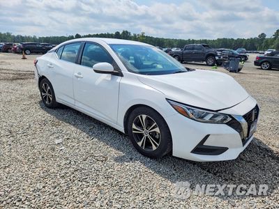 Czwarte zdjęcie samochodu z boku: 2020 NISSAN SENTRA SV VIN:3N1AB8CV0LY279080 - miniatura