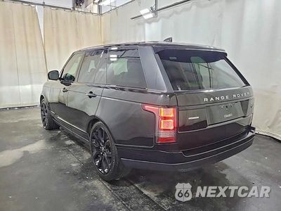 Trzecie zdjęcie samochodu z tyłu: 2017 LAND ROVER RANGE ROVER SUPERCHARGED VIN:SALGS2FE4HA327071 - miniatura