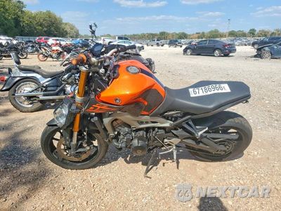 Trzecie zdjęcie samochodu z tyłu: 2014 YAMAHA FZ09 VIN:JYARN33E8EA003503 - miniatura
