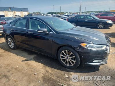 Czwarte zdjęcie samochodu z boku: 2017 FORD FUSION SE VIN:3FA6P0HD7HR111384 - miniatura