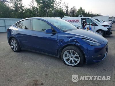 Czwarte zdjęcie samochodu z boku: 2023 TESLA MODEL Y VIN:7SAYGDEE6PF805008 - miniatura