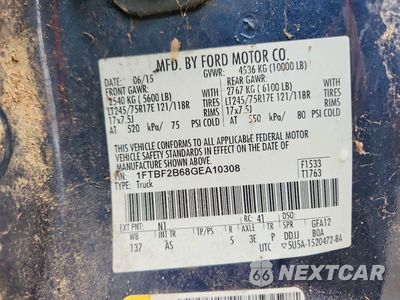 Zdjęcie 12 z 12 samochodu: 2016 FORD F250 SUPER DUTY VIN:1FTBF2B68GEA10308 - miniatura