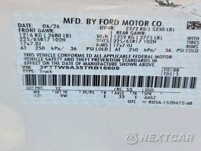 Zdjęcie 13 z 13 samochodu: 2026 FORD MAVERICK XL VIN:3FTTW8A35TRB16608 - miniatura