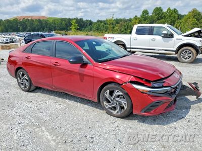 Czwarte zdjęcie samochodu z boku: 2025 HYUNDAI ELANTRA SEL SPORT VIN:KMHLM4DG7SU031415 - miniatura