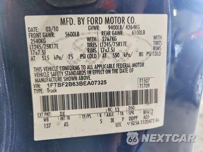 Zdjęcie 12 z 12 samochodu: 2011 FORD F250 SUPER DUTY VIN:1FTBF2B63BEA07325 - miniatura