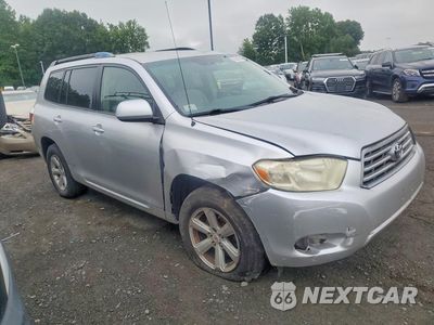 Czwarte zdjęcie samochodu z boku: 2008 TOYOTA HIGHLANDER BASE VIN:JTEES41A082095332 - miniatura