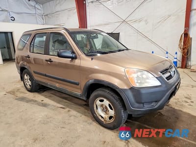 Czwarte zdjęcie samochodu z boku: 2002 HONDA CR-V LX VIN:JHLRD78482C037460 - miniatura