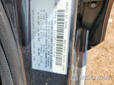 Zdjęcie 12 z 12 samochodu: 2012 MAZDA 3 I VIN:JM1BL1L77C1627713 - miniatura