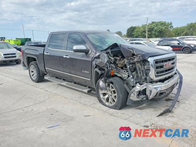 Czwarte zdjęcie samochodu z boku: 2014 GMC SIERRA C1500 SLT VIN:3GTP1VEC2EG502376 - miniatura