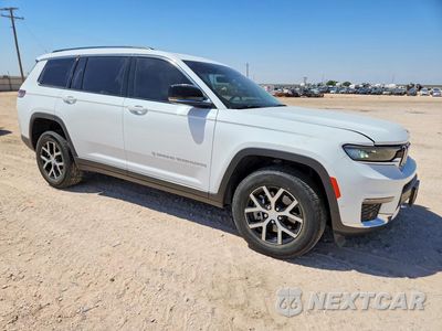 Czwarte zdjęcie samochodu z boku: 2023 JEEP GRAND CHEROKEE L LIMITED VIN:1C4RJKBGXP8877097 - miniatura
