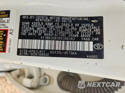 Zdjęcie 13 z 13 samochodu: 2011 TOYOTA AVALON BASE VIN:4T1BK3DB3BU396383 - miniatura