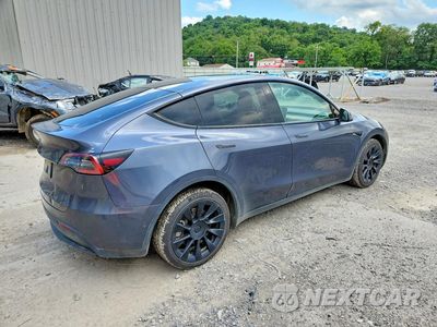 Trzecie zdjęcie samochodu z tyłu: 2022 TESLA MODEL Y VIN:7SAYGDEE3NF480797 - miniatura
