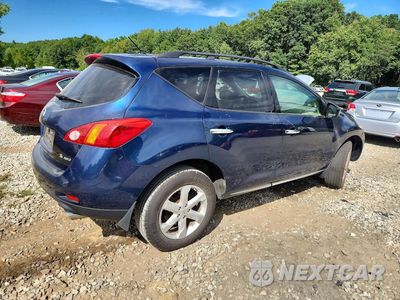 Trzecie zdjęcie samochodu z tyłu: 2009 NISSAN MURANO S VIN:JN8AZ18W59W109805 - miniatura