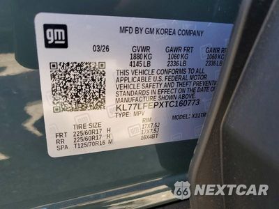 Zdjęcie 13 z 13 samochodu: 2026 CHEVROLET TRAX LS VIN:KL77LFEPXTC160773 - miniatura