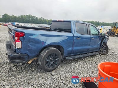 Trzecie zdjęcie samochodu z tyłu: 2024 CHEVROLET SILVERADO C1500 CUSTOM VIN:3GCPABEK0RG216313 - miniatura
