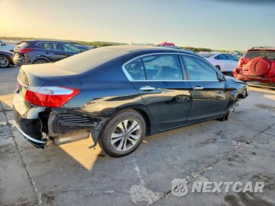 Trzecie zdjęcie samochodu z tyłu: 2015 HONDA ACCORD LX VIN:1HGCR2F37FA174801 - miniatura