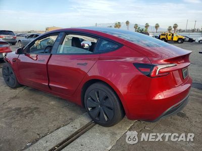Drugie zdjęcie samochodu z przodu: 2024 TESLA MODEL 3 VIN:5YJ3E1EA2RF849423 - miniatura