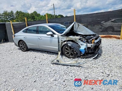 Czwarte zdjęcie samochodu z boku: 2024 HYUNDAI SONATA SEL VIN:KMHL64JA6RA367935 - miniatura