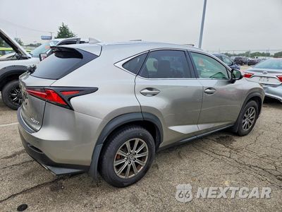 Trzecie zdjęcie samochodu z tyłu: 2019 LEXUS NX 300 BASE VIN:JTJBARBZ7K2199946 - miniatura