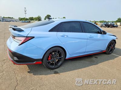 Trzecie zdjęcie samochodu z tyłu: 2025 HYUNDAI ELANTRA N BASE VIN:KMHLW4DK0SU035224 - miniatura
