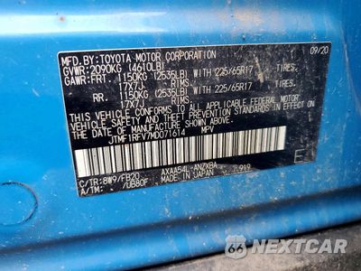 Zdjęcie 13 z 13 samochodu: 2021 TOYOTA RAV4 LE VIN:JTMF1RFV7MD071614 - miniatura