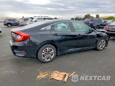 Trzecie zdjęcie samochodu z tyłu: 2017 HONDA CIVIC LX VIN:2HGFC2F57HH533309 - miniatura