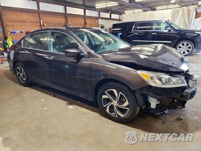 Czwarte zdjęcie samochodu z boku: 2017 HONDA ACCORD LX VIN:1HGCR2F37HA177118 - miniatura